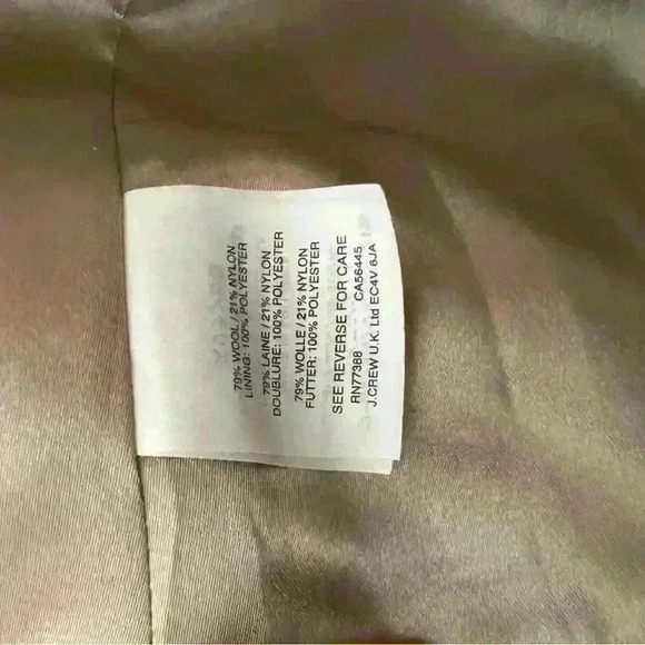 J.Crew Hot Pink  Wool Coat - Picture 8 of 14